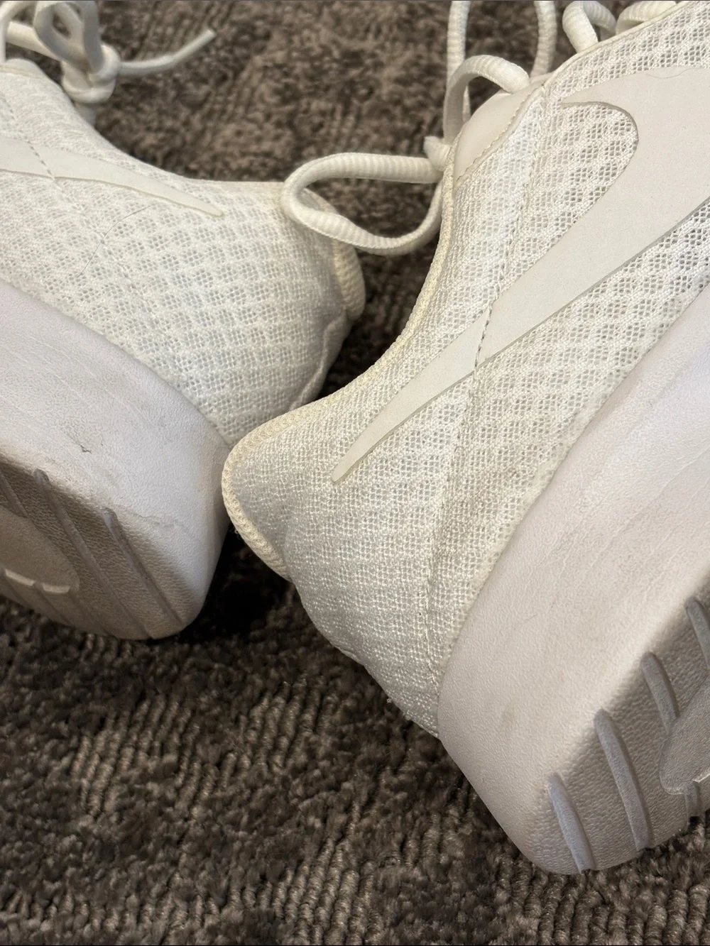 Nike Women’s White Mesh Running Sneakers